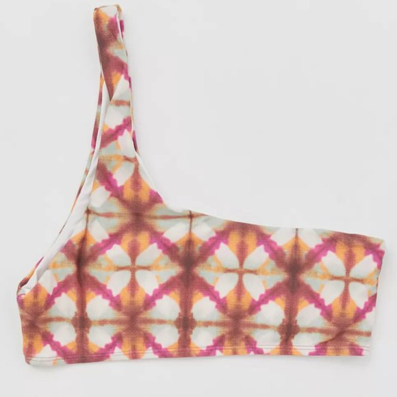 Urban Outfitters | NWT Shea One-Shoulder Printed Bikini Top - Picture 4 of 11